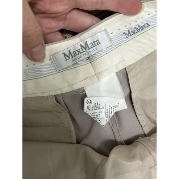 Max Mara Wool Trousers Tapered Leg Classic Quiet Luxury Italy, 10 - Picture 11 of 15